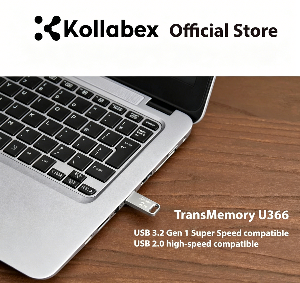 Kollabex TransMemory U366 USB 3.2 Flash Drive