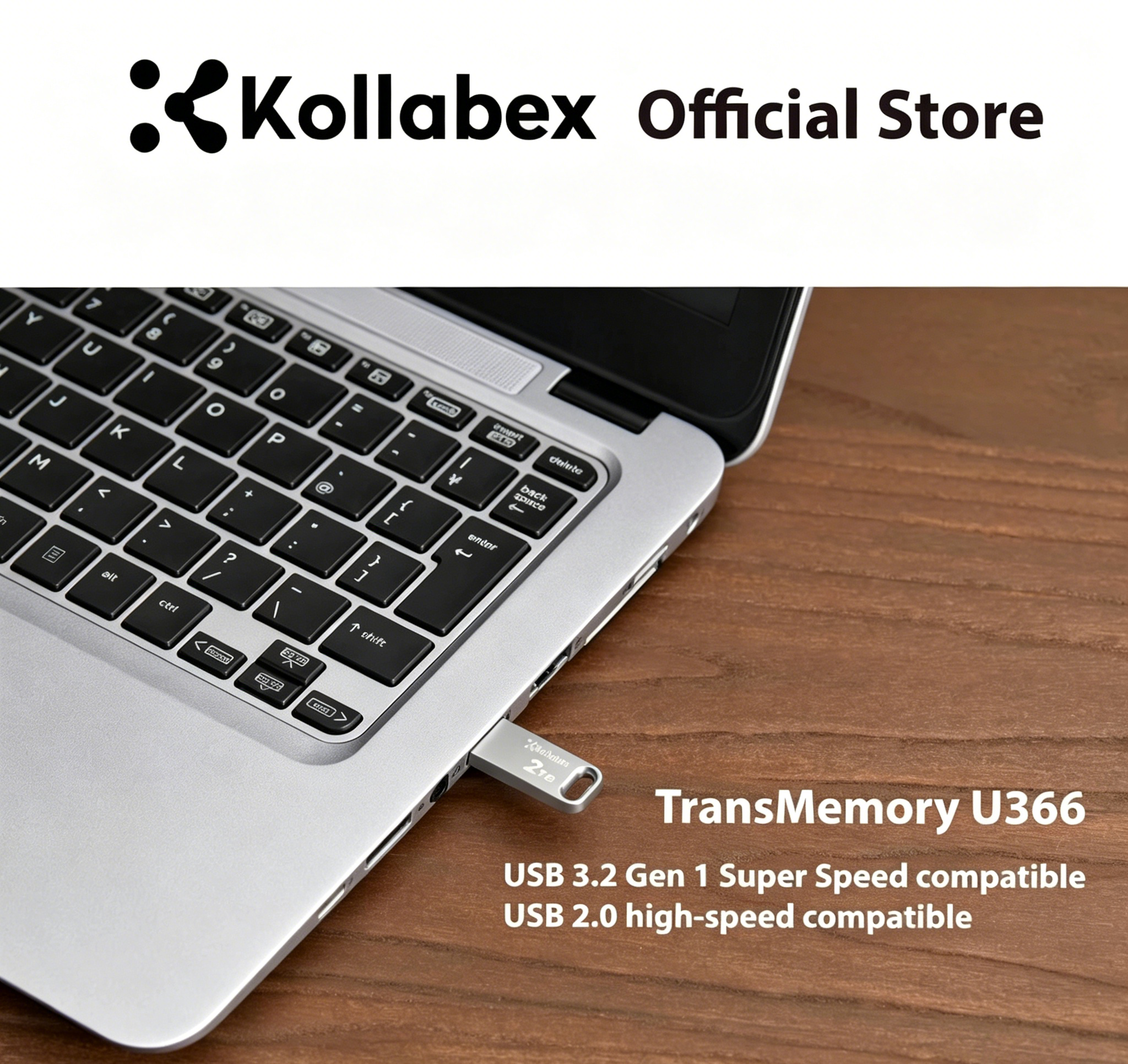 Kollabex TransMemory U366 USB 3.2 Flash Drive