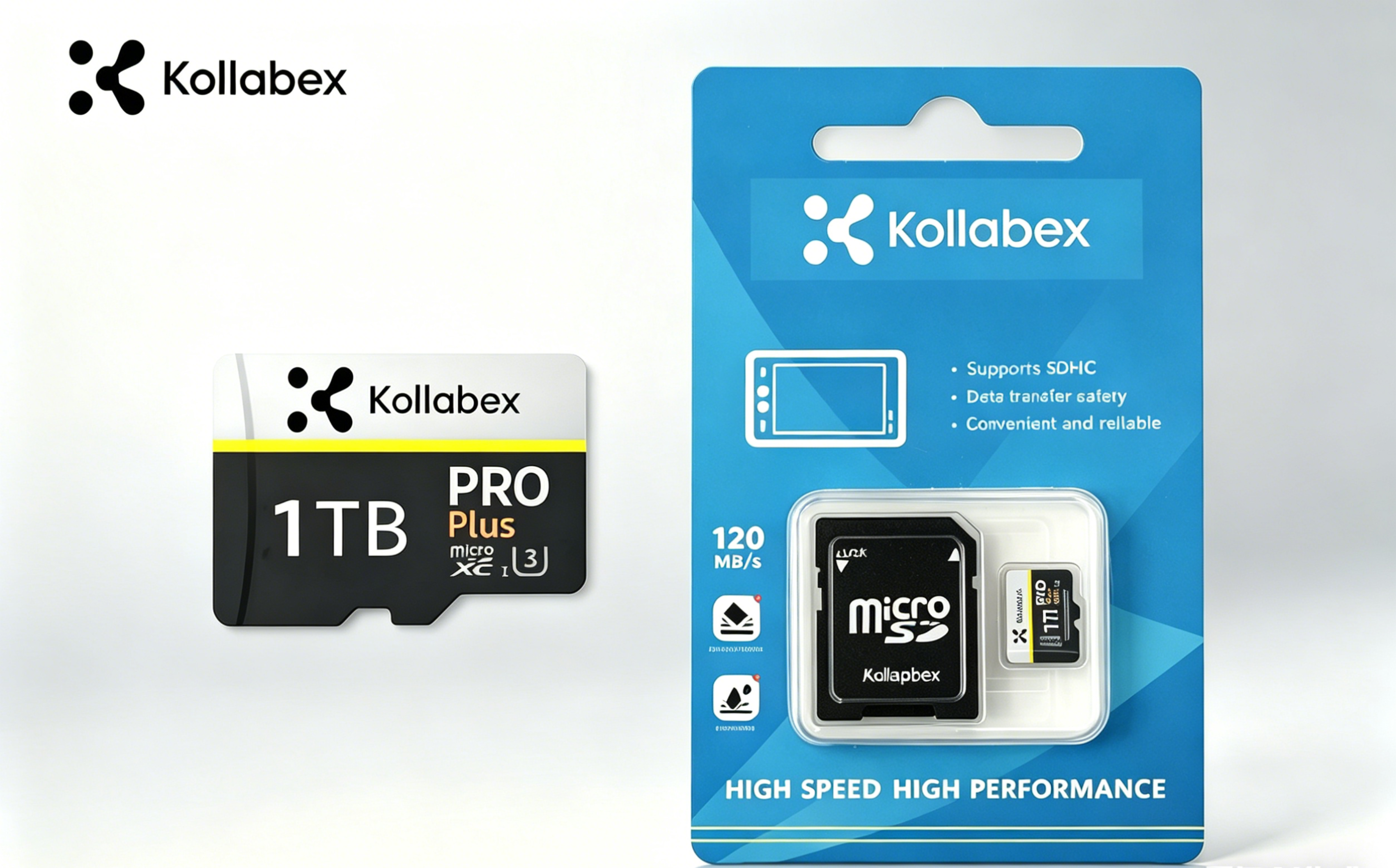Kollabex HP Micro SD Class10 120MB/s for Camera CCTV