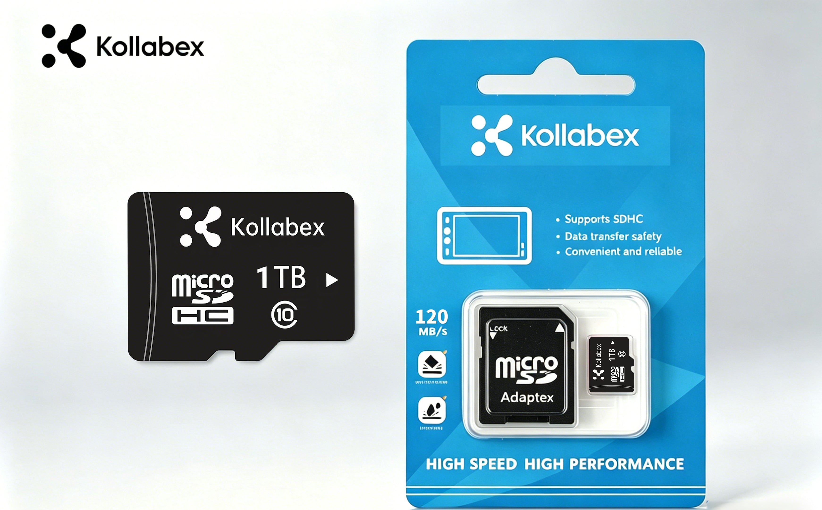 Kollabex Memory Card High Speed Up for Cctv