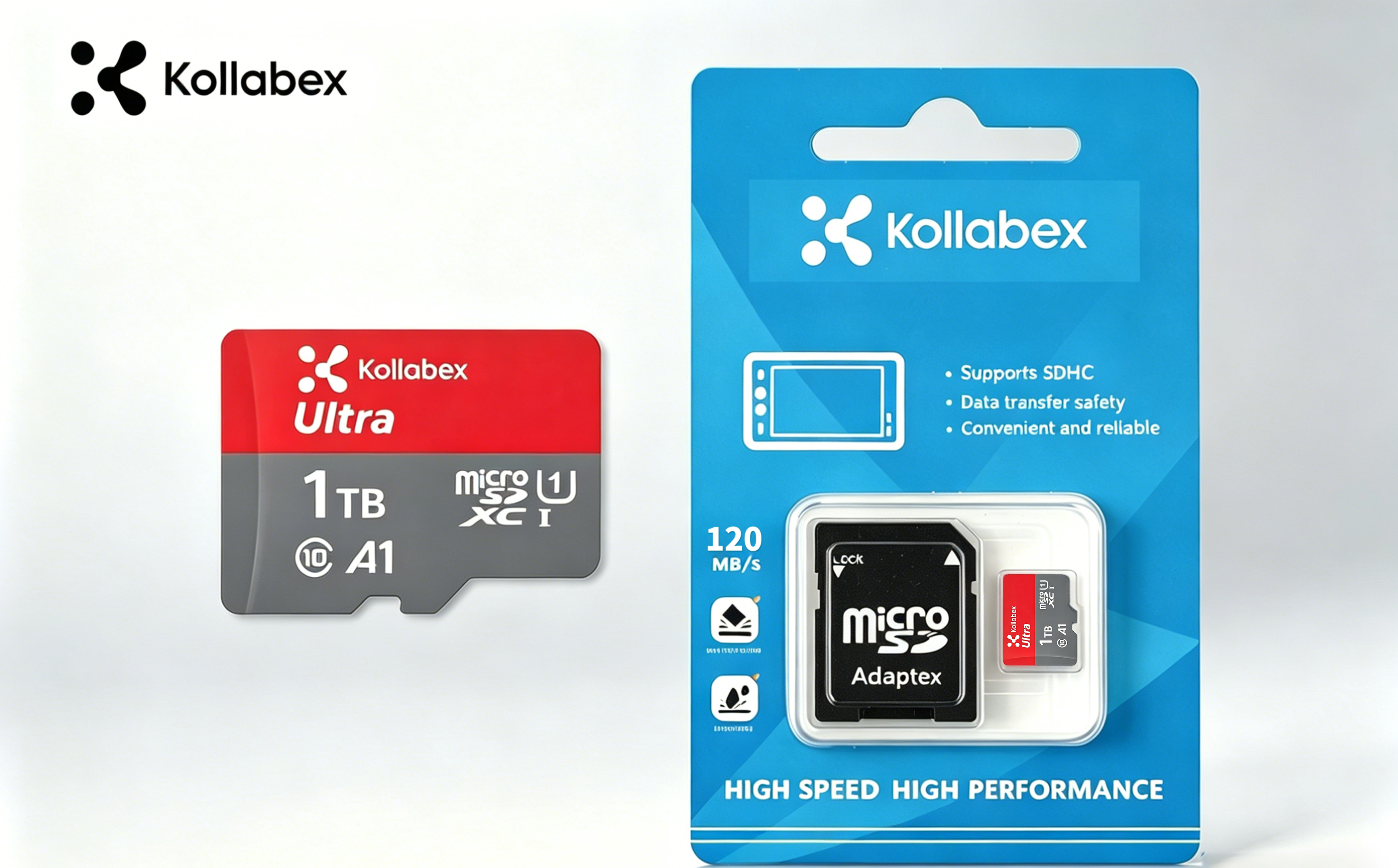 Kollabex MicroSD/Memory Card Class 10 UHS-1 untuk CCTV HP Dashcam