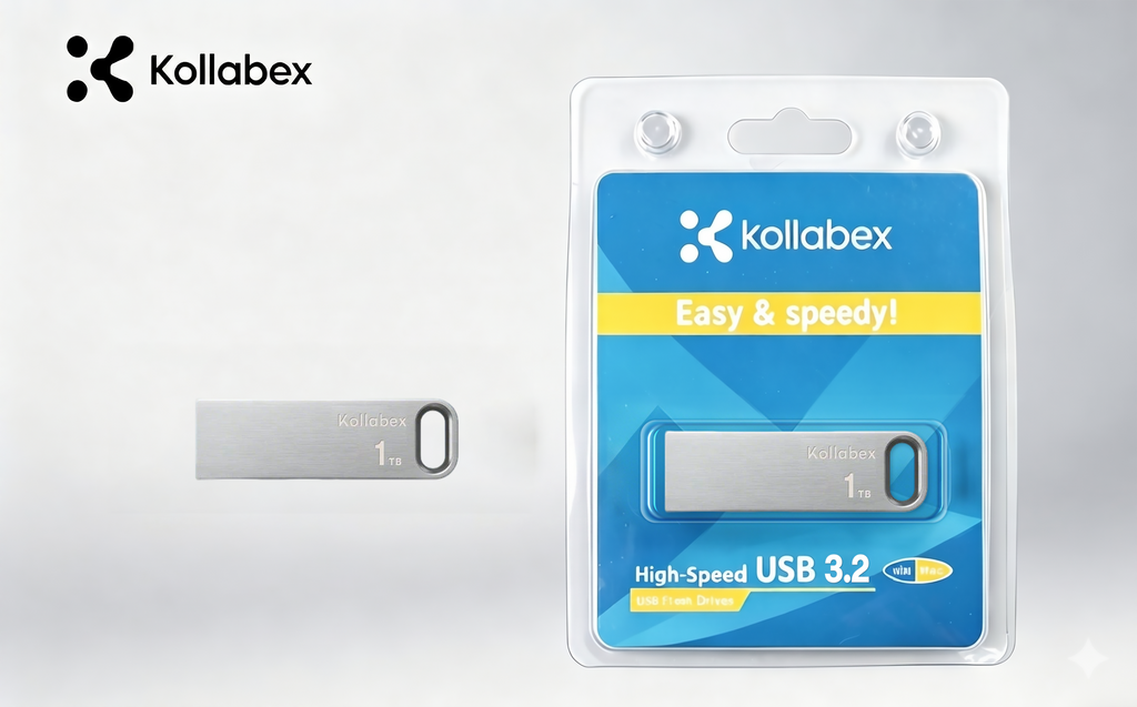 Kollabex TransMemory U366 USB 3.2 Flash Drive