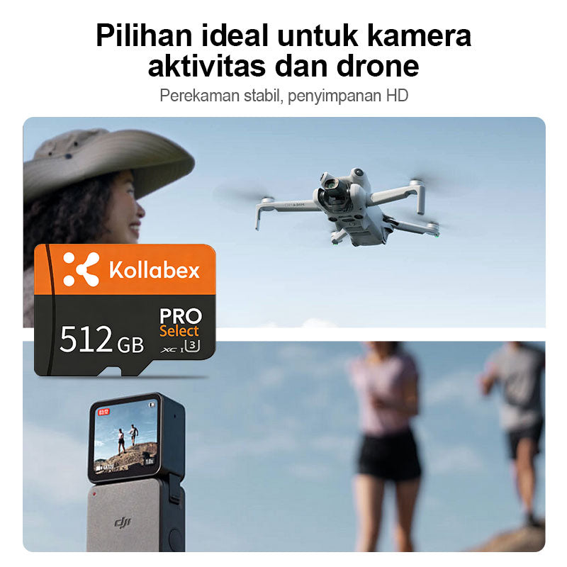 Kollabex Memory Card high Speed Class10 SD for Camera Phone SD Card XM Micro SD Card