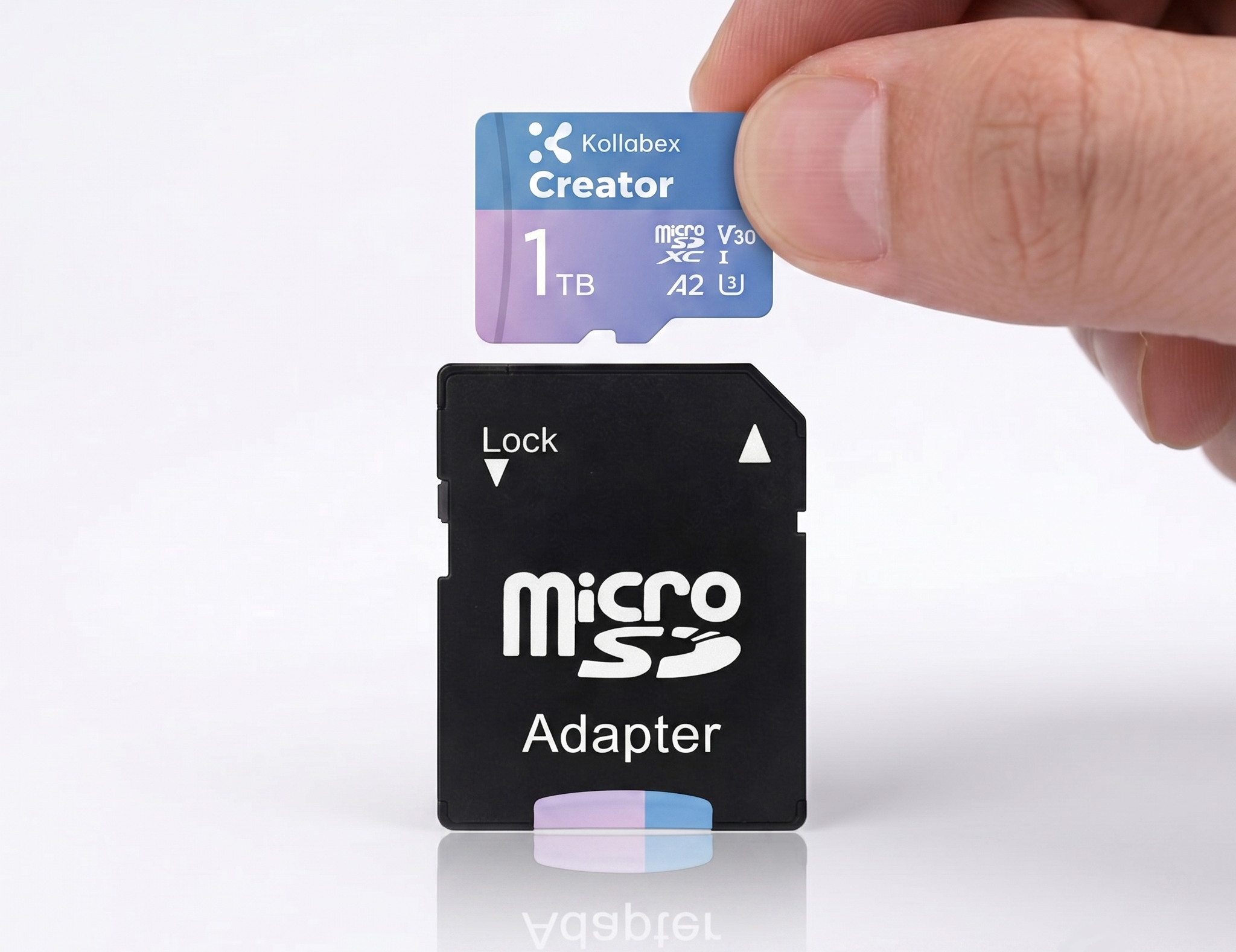 Kollabex MicroSD Card A2 Creator UHS-I U3 V30 4K With Adapter