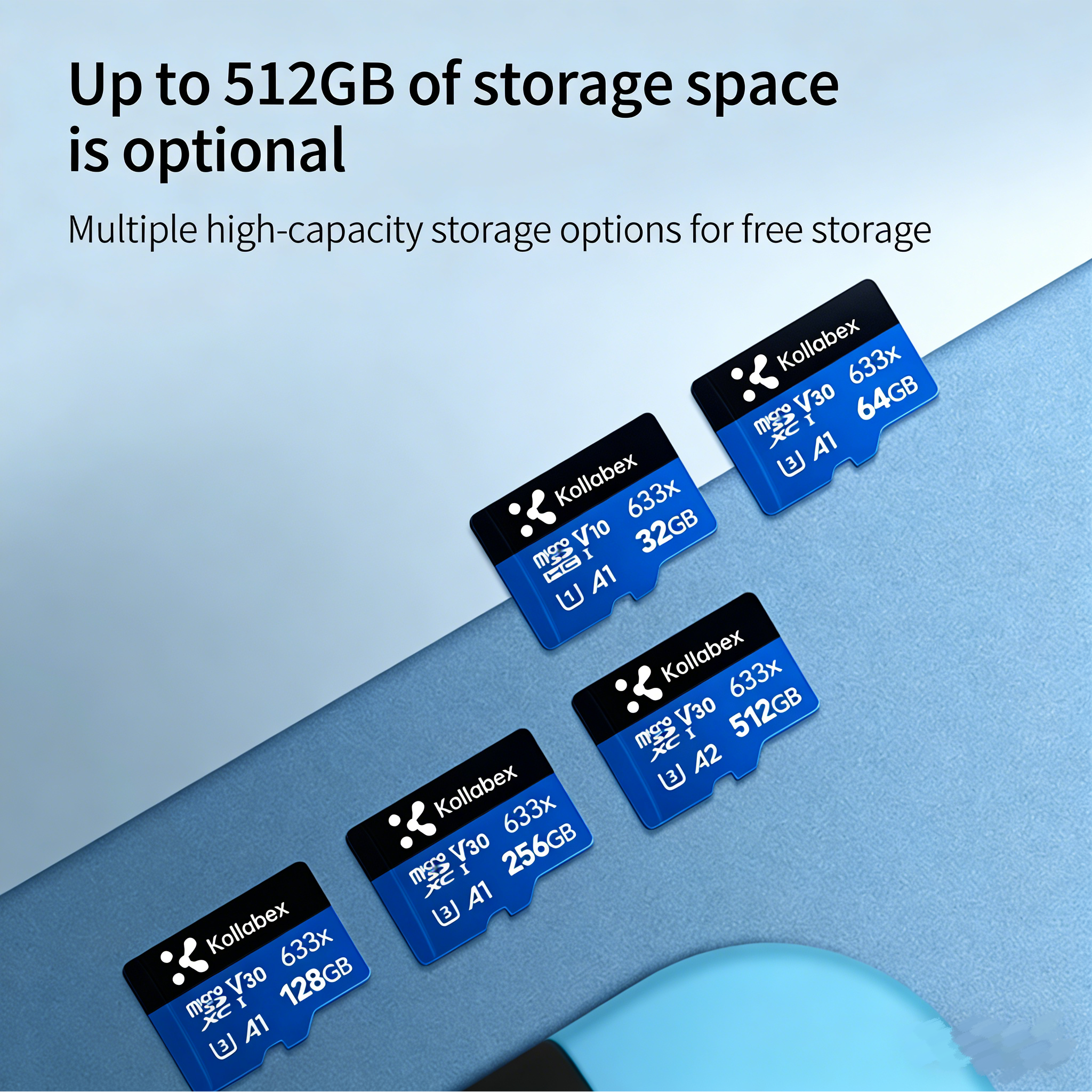 Kollabex MicroSD 633x High Performance Up to 120MB/s