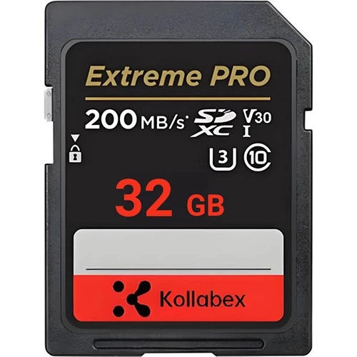 Kollabex Camera SD Card 200MB/s Class10