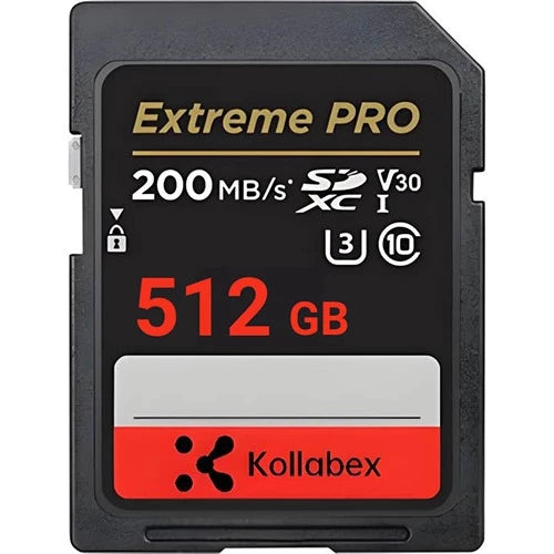 Kollabex Camera SD Card 200MB/s Class10