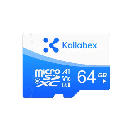 Kollabex Memory Card High Speed Up to 120MB/s for Camera CCTV