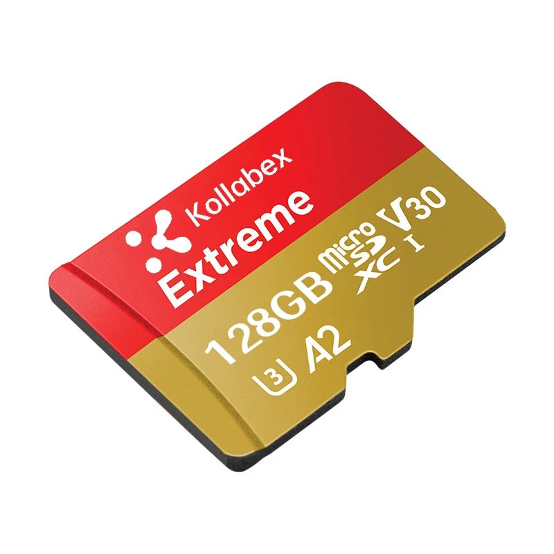 Kollabex Micro SD Card Up to 120Mbps U3 A2 V30