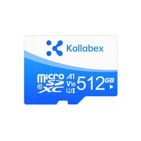 Kollabex Memory Card High Speed Up to 120MB/s for Camera CCTV