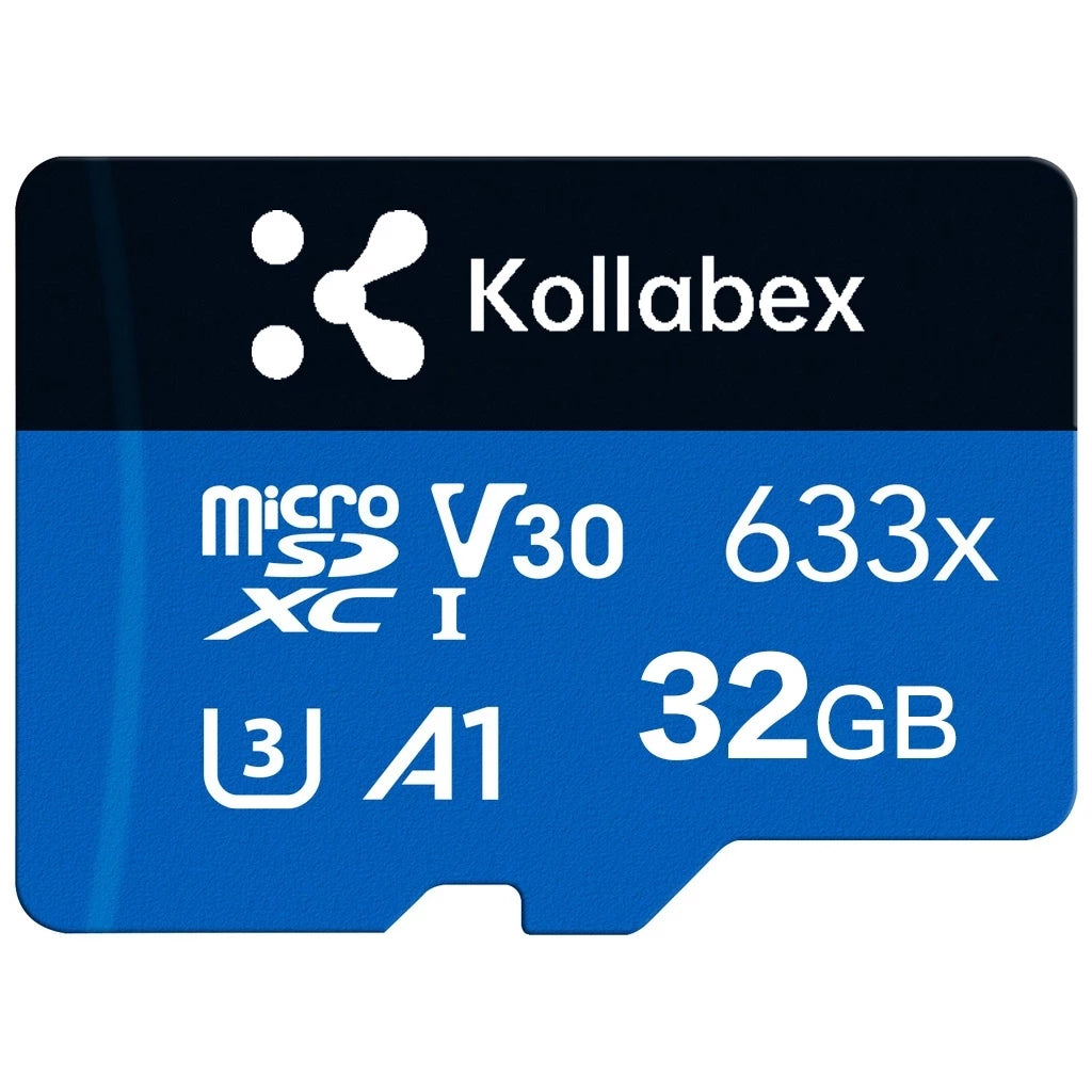 Kollabex MicroSD 633x High Performance Up to 120MB/s